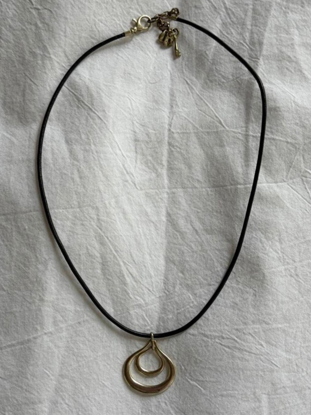 Vintage Choker Spiral Necklace Cord